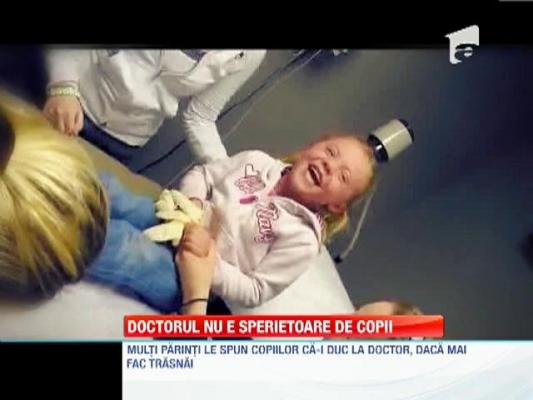 Cum reacţionează copiii atunci când vine vorba de medici