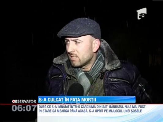 Un bărbat din Gorj a murit după ce un şofer a trecut cu maşina peste el