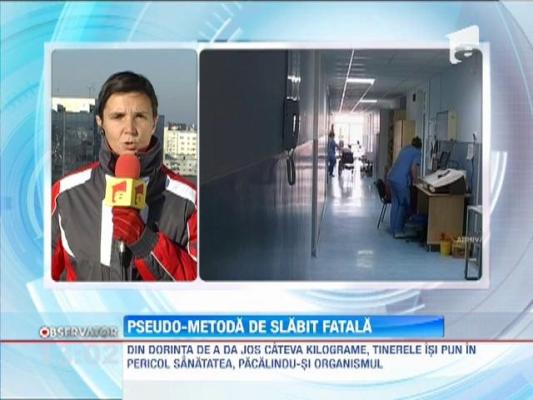 O adolescentă din Vaslui a mâncat vată ca să slăbească, dar a ajuns la spital