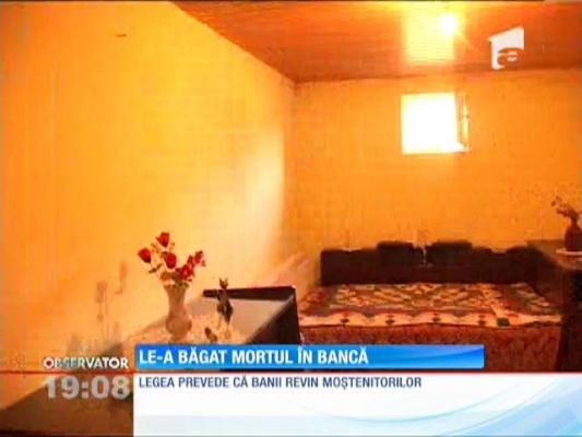 A adus mortul în sicriu la bancă în speranţa că-i va încasa economiile!