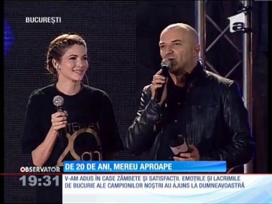 Bucureşti: La mulţi ani, Antena 1! De 20 de ani, mereu aproape de telespectatori