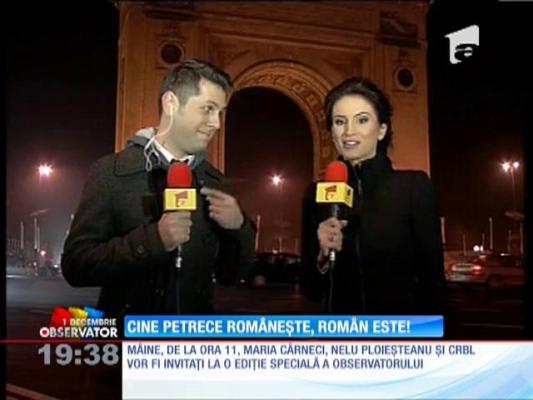 Cine petrece româneşte român este! Petrece româneşte la Observator!