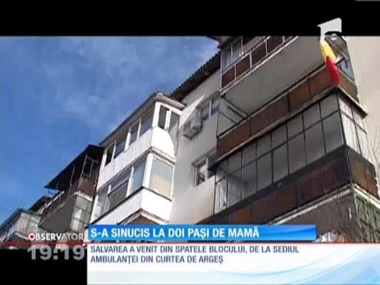 Adolescenta EMO şi-a luat viaţa la doi paşi de mamă