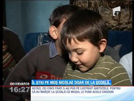 Povestea copiilor unde Moş Nicolae şi Moş Crăciun n-au ajuns niciodată!