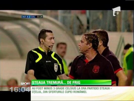 Steaua se teme să nu i se accidenteze jucătorii