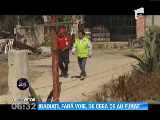 Bărbaţii care au furat deşeuri radioactive sunt grav bolnavi!