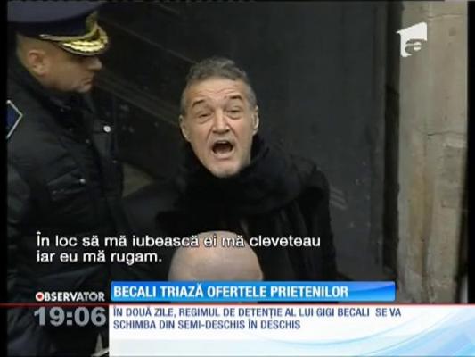 Gigi Becali va fi liber în două zile