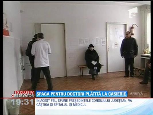 VIDEO INCREDIBIL! Vor să legalizeze şpaga din spitale