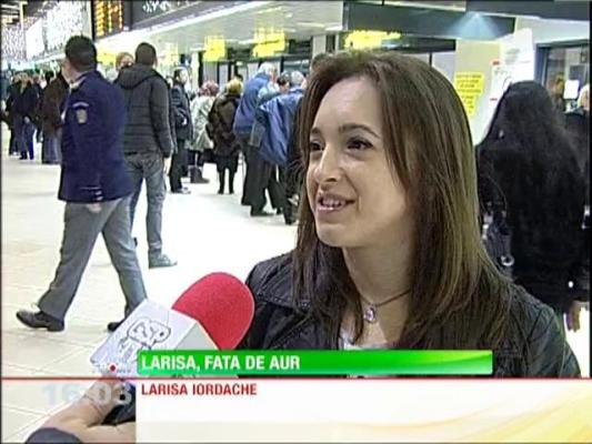 Larisa Iordache a luat medalia de aur la gimnastică