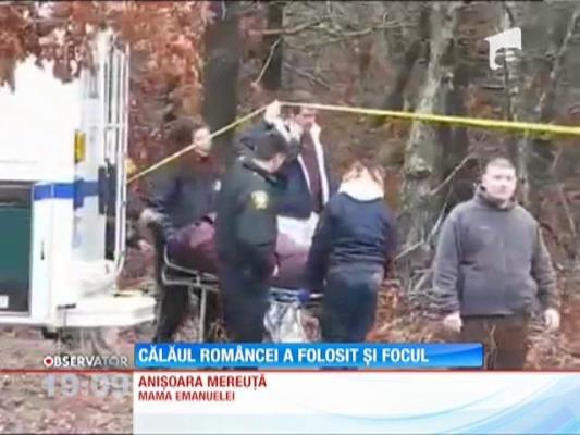 Românca decapitată la Paris, incendiată de ucigaşul său
