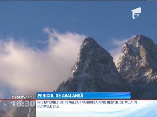 Pericol de avalanşă la munte!
