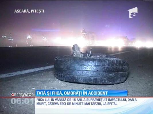 Un jandarm și fiica, morți după un accident teribil