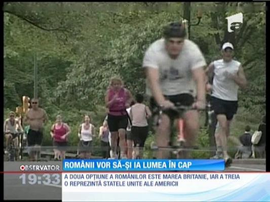 Peste un sfert dintre români doresc să trăiască în altă ţară