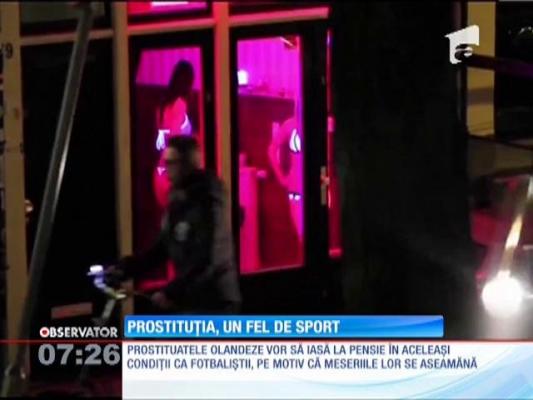 Prostituatele vor pensie ca jucătorii de fotbal!