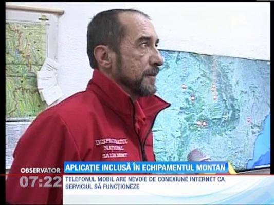 S-a inventat o APLICAŢIE mobilă pentru cei care vor fi la munte