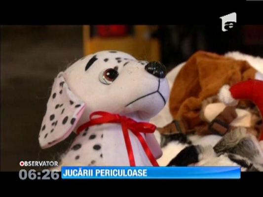 Tone de jucării periculoase, DISTRUSE la un depozit al vămii franceze