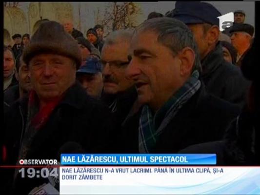 Nae Lăzărescu a fost înmormântat cu onoruri militare