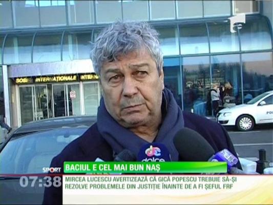 Lucescu merge pe mâna lui Gică Popescu la alegerile pentru înlocuirea lui Sandu