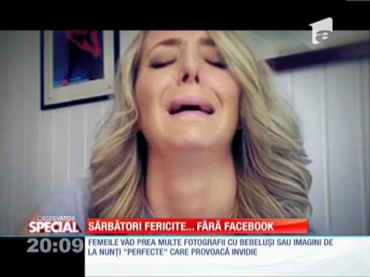 SPECIAL! Facebook, cea mai mare sursă de depresie de sărbători