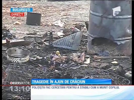 Tragedie în Ajun. Un bebeluş a murit în incendiu!