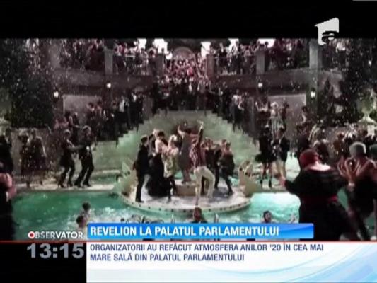 Revelion ca în anii '20 la Palatul Parlamentului