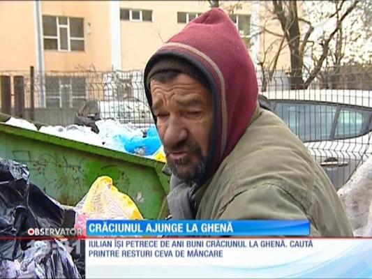 Crăciunul săracilor începe la ghenă