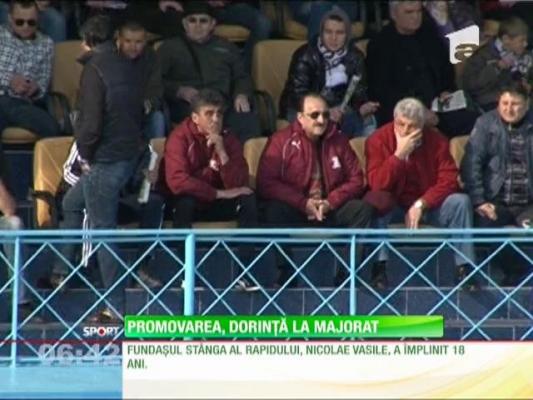 Nicolae Vasile vrea să promoveze Rapidul în Liga I