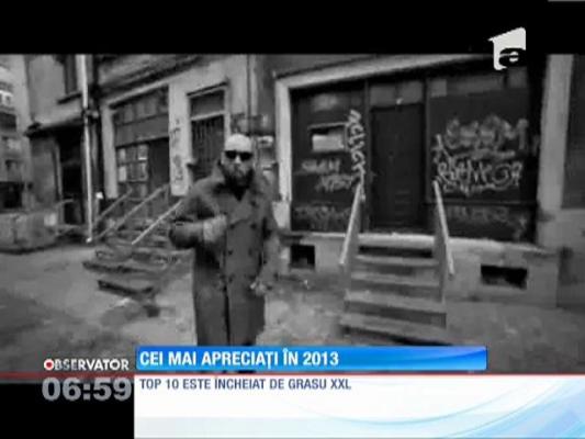 Cei mai apreciaţi artişti în 2013