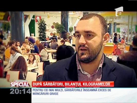 SPECIAL! După sărbători, bilanțul kilogramelor