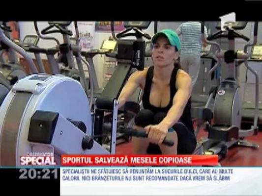 Special! Sportul salvează mesele copioase