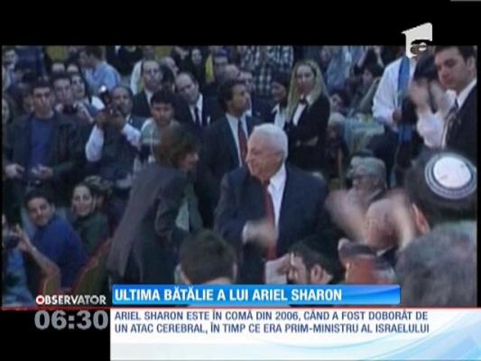 Israelienii se pregătesc să se despartă de Ariel Sharon, aflat în comă de 8 ani