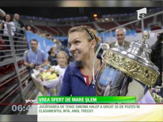 Numărul 11 mondial în tenis, Simona Halep vrea să câștige Openul australian