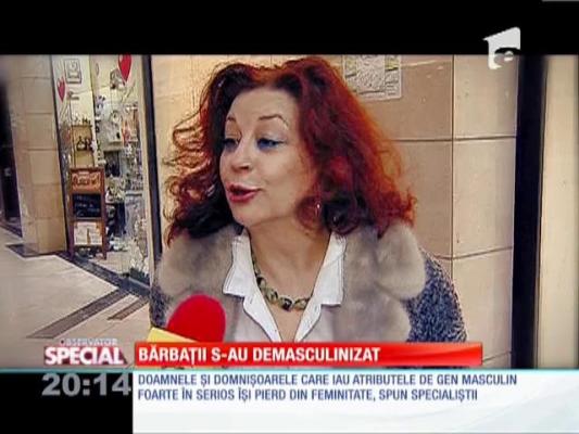 Special! Bărbaţii încep să fie din ce în ce mai puţin masculini