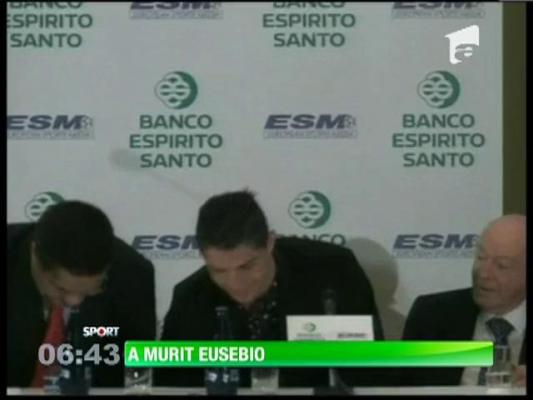 Legenda Portugaliei, Eusebio, s-a stins din viaţă