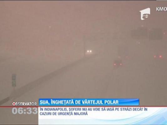 Vârtejul polar ucide oameni în SUA!