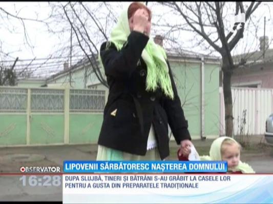 Lipovenii sărbătoresc Naşterea Domnului