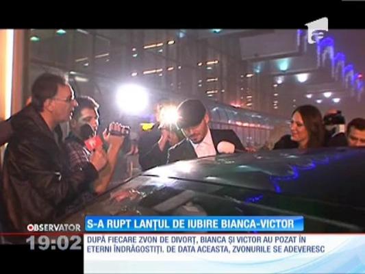 Bianca Drăguşanu şi Victor Slav sunt la un pas de divorţ!