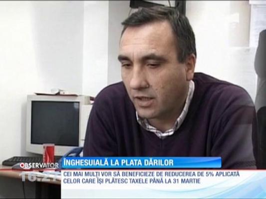 Aglomeraţie la plata taxelor şi impozitelor locale