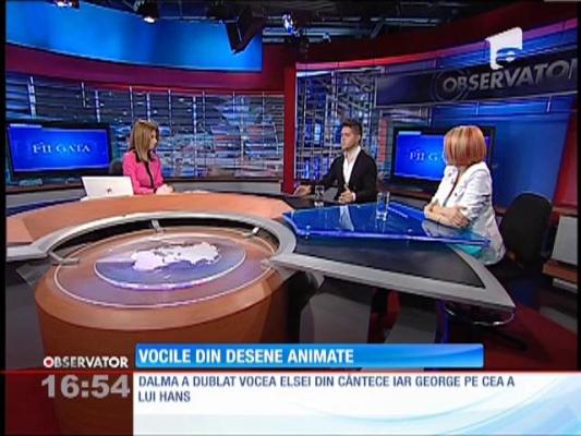 Dalma Kovacs si Jorge, vocile din desene animate