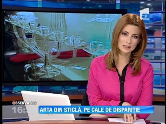 Arta din sticlă, pe cale de dispariție