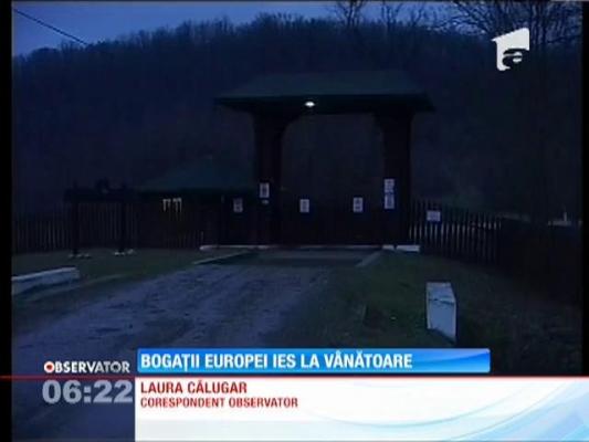 Bogaţii Europei sunt la Balc. Împușcă mistreți și discută afaceri