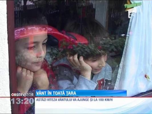 Vânt puternic în toată țara