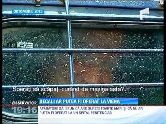 Gigi Becali ar putea fi operat la Viena