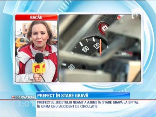 Prefectul judeţului Neamţ, în stare gravă la spital!