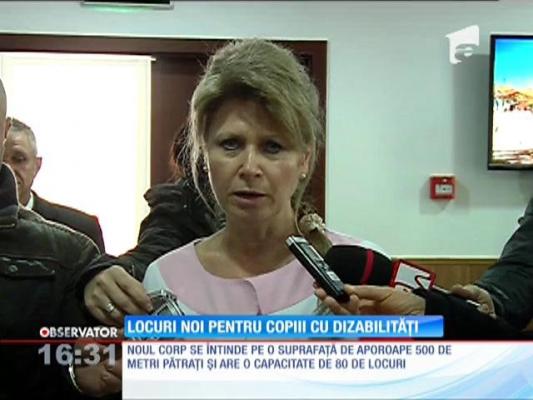 Locuri noi pentru copiii cu dezabilităţi