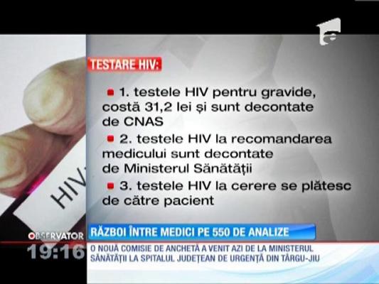 FABRICA de analize HIV: război între medici pe 550 de documente false