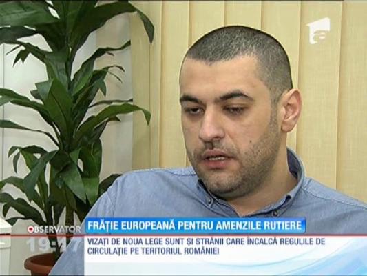 Dacă încălcaţi regulile de circulaţie în străintătate, veţi plăti amenda!