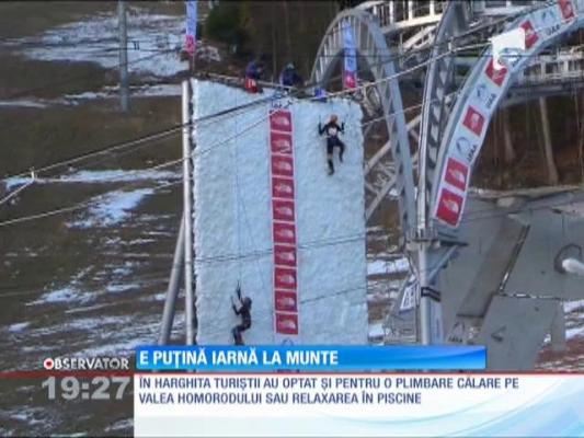 Iarna și zăpada lipsesc de la munte