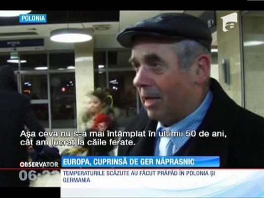 Gerul năprasnic pune stăpânire pe Europa