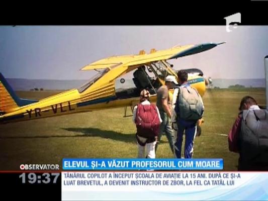 Singur, fără mentorul său, Iovan. Răzvan, copilotul, se roagă să mai urce o dată la manșă